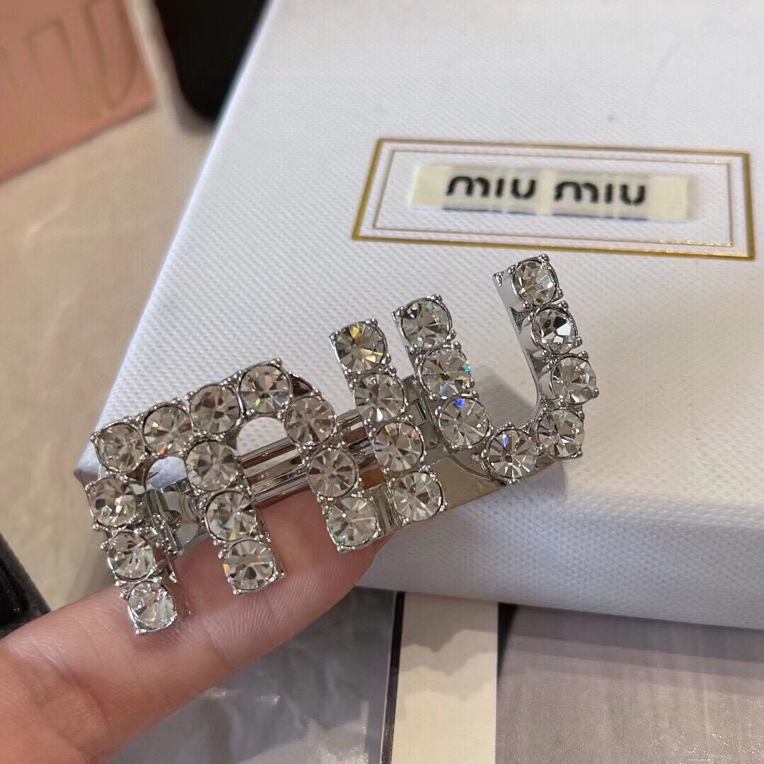 Miu Miu Diamond Hair Clip