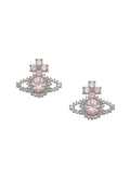 Valentina Orb Earrings - Silver/Pink - 62010101-02P271