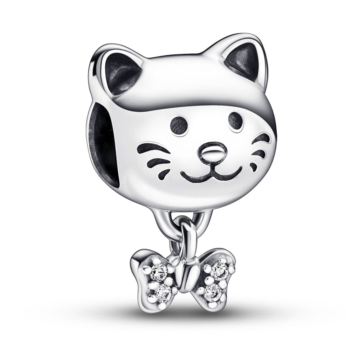 Pandora Pet Cat & Bow Charm
