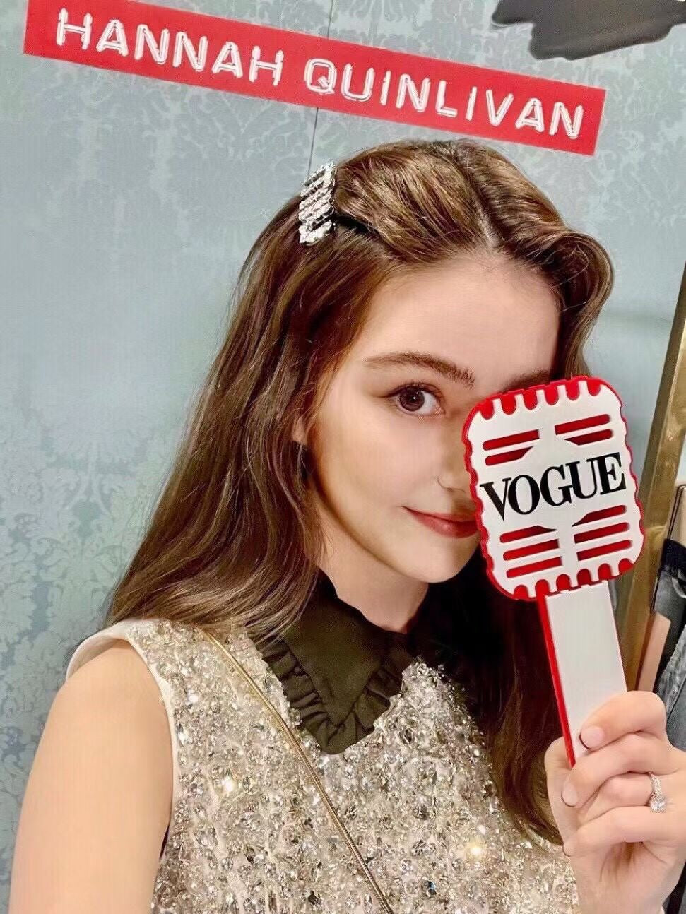 Miu Miu Diamond Hair Clip