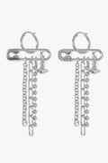 Ginetta Earrings | Silver