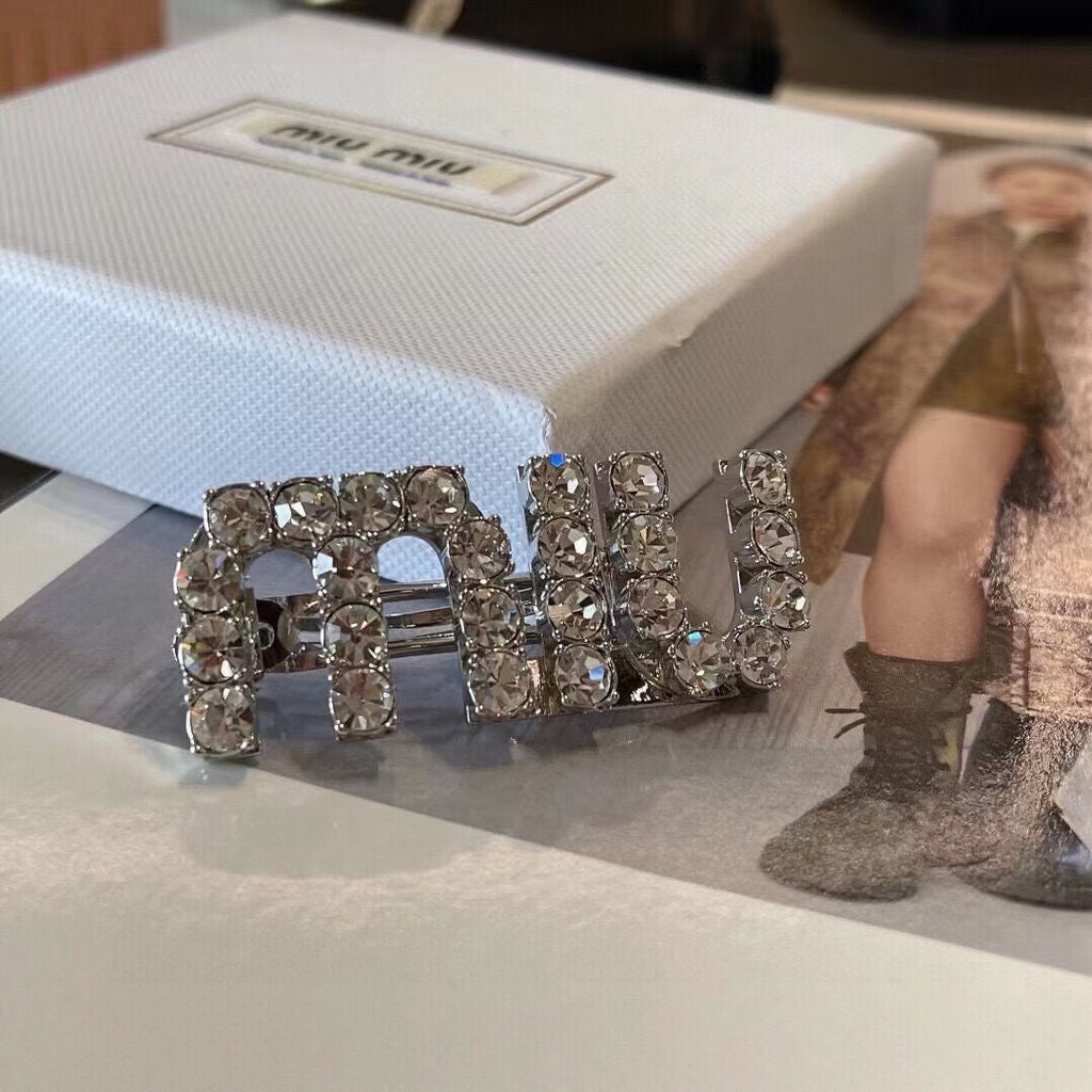 Miu Miu Diamond Hair Clip