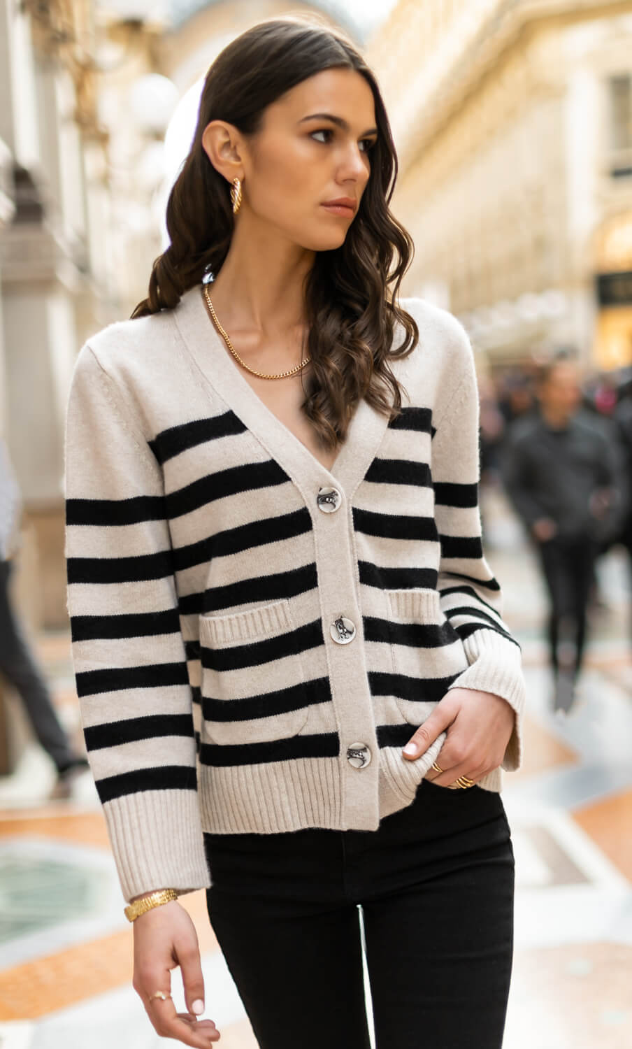 Chiara Cashmere Cardigan