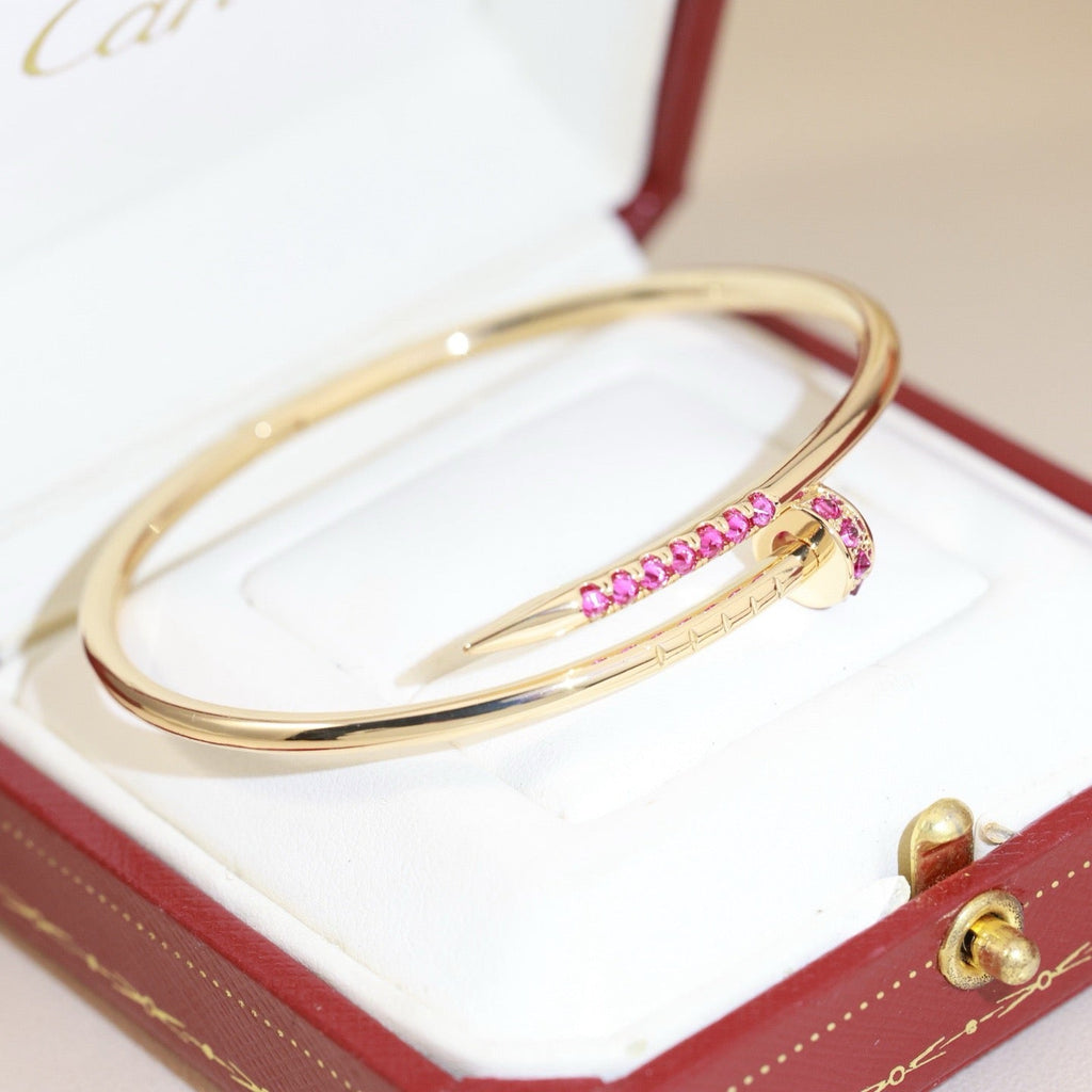 CARTIER JUSTE BRACELET 2.5MM DIAMONDS NEW
